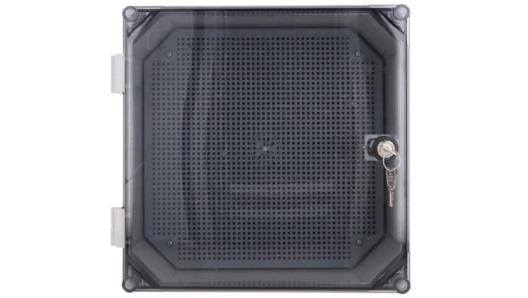 Obudowa 300x300x166mm z płytą montażową transparentna UNIbox Uni-0/T43.00