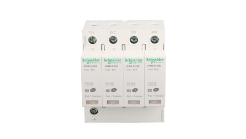 Ogranicznik przepięć Typ T2 4P 8kA 1,1kV 350V iPRD-8-8kA-350V-4P A9L08400