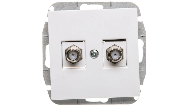 Sentia Gniazdo antenowe 2xTV typ F-F 1487-10