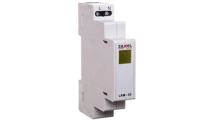 Lampka modułowa 1-fazowa żółta LKM-03-30 230V LED EXT10000046