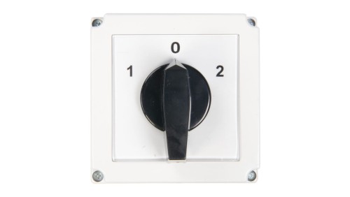 Łącznik krzywkowy 1-0-2 3P 63A w obudowie 4G63-53-PK R214 63-840345-051
