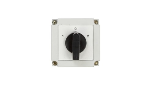 Łącznik krzywkowy 1-0-2 3P 10A w obudowie 4G10-53-PK R014 63-840345-011