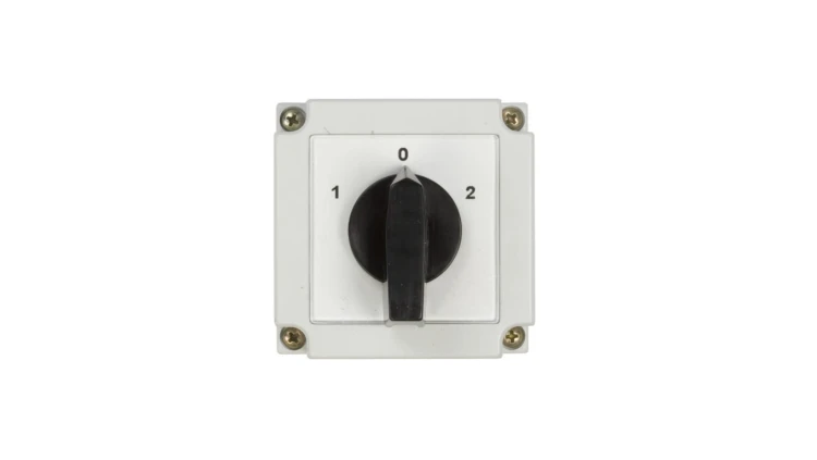 Łącznik krzywkowy 1-0-2 3P 10A w obudowie 4G10-53-PK R014 63-840345-011