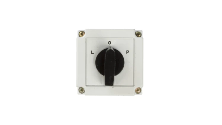 Łącznik krzywkowy L-0-P 3P 10A w obudowie 4G10-11-PK R014 63-840309-011
