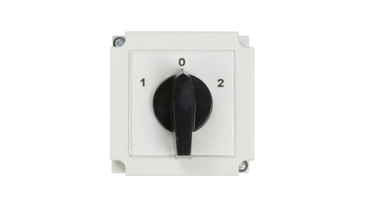Łącznik krzywkowy 1-0-2 3P 25A w obudowie 4G25-53-PK R114 63-840345-031