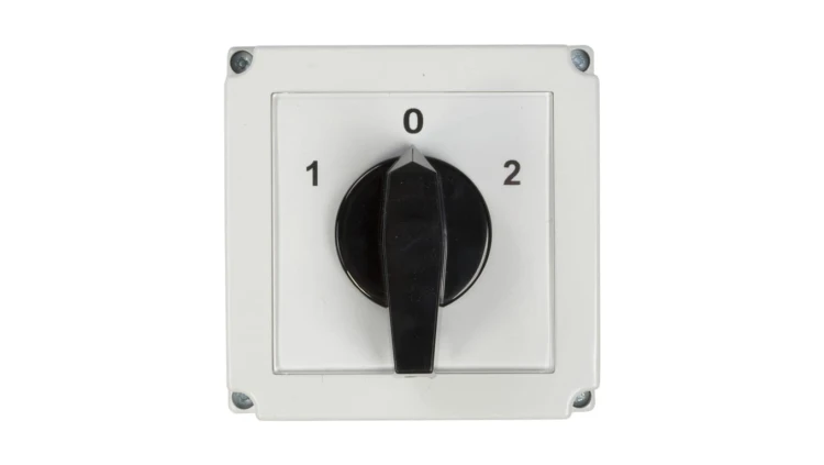 Łącznik krzywkowy 1-0-2 3P 40A w obudowie 4G40-53-PK R214 63-840345-041