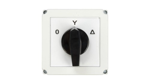 Łącznik krzywkowy gwiazda-trójkąt 3P 40A w obudowie 4G40-12-PK R214 63-840591-041