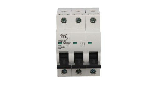 Wyłącznik nadprądowy 3P C 40A 6kA AC KMB6-C40/3 VDE 23165