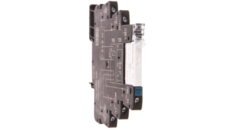 Przekaźnik przemysłowy 1P 6A 24V DC TRS 24VDC 1CO 1122770000