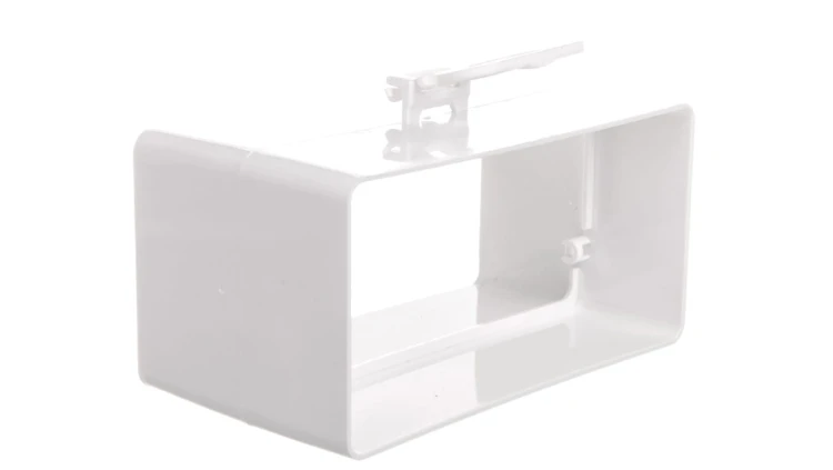 Łącznik kanału płaskiego 55x110mm biały KP55-21