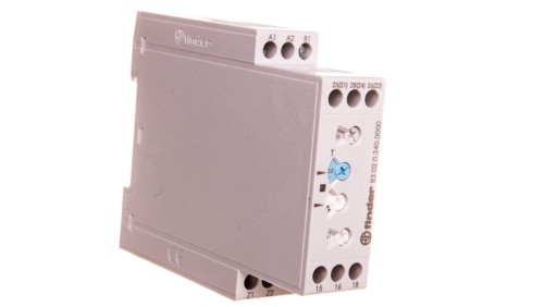 Przekaźnik czasowy wielofunkcyjny 2 P 12A 24…240V AC/DC AI, DI, GI, SW, BE, CE, DE, WD, 83.02.0.240.0000