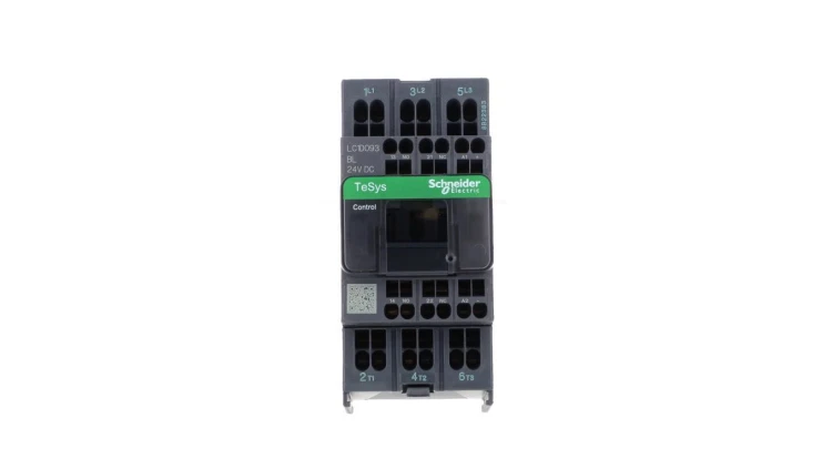 TeSys Deca Stycznik mocy 9A 3P 24V DC 1Z 1R LC1D093BL