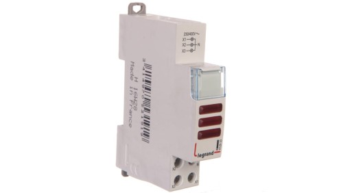 Lampka modułowa 3-fazowa czerwona LED 230/400V L434 412933
