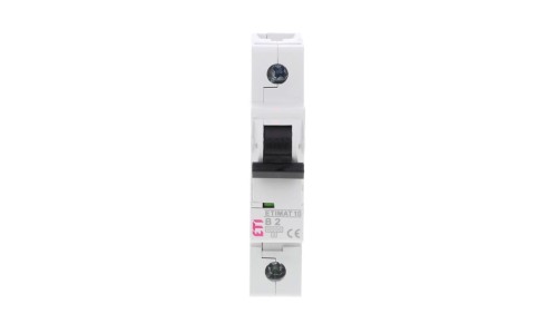 Wyłącznik nadprądowy 1P B 2A 10kA AC ETIMAT10 002121710