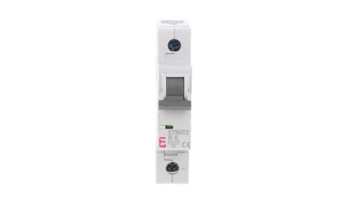 Wyłącznik nadprądowy 1P B 6A 6kA AC ETIMAT 6 002111512