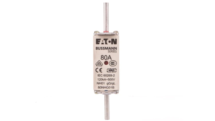 Wkładka bezpiecznikowa NH1 80A gL/gG 500V 80NHG01B