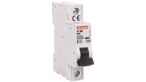 Wyłącznik nadprądowy 1P B 10A 10kA AC P1MB1PB10
