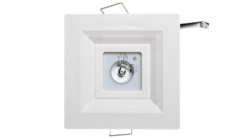 Oprawa awaryjna LOVATO P ECO LED 3W 315lm opt. otwarta 1h jednozadaniowa biała LVPO/3W/E/1/SE/X/WH