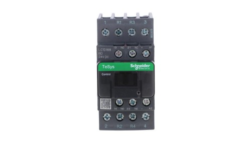 TeSys Deca Stycznik mocy 18A 4P 24V DC 2Z 2R LC1D188BD