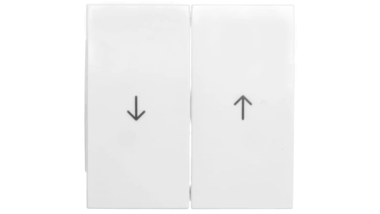 B.Kwadrat Klawisz podwójny symbol /strzałka/ biały 5316258999