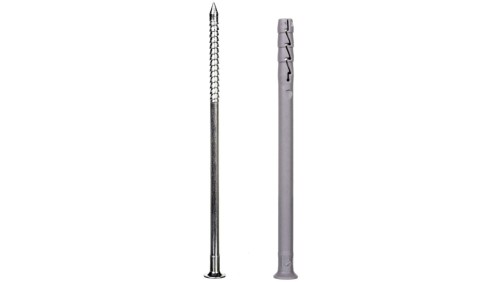 Kołek wbijany nylonowy szybkiego montażu z lejkiem Koelner FX-08L120 8 × 120 mm /opakowanie kartonowe 50 szt./
