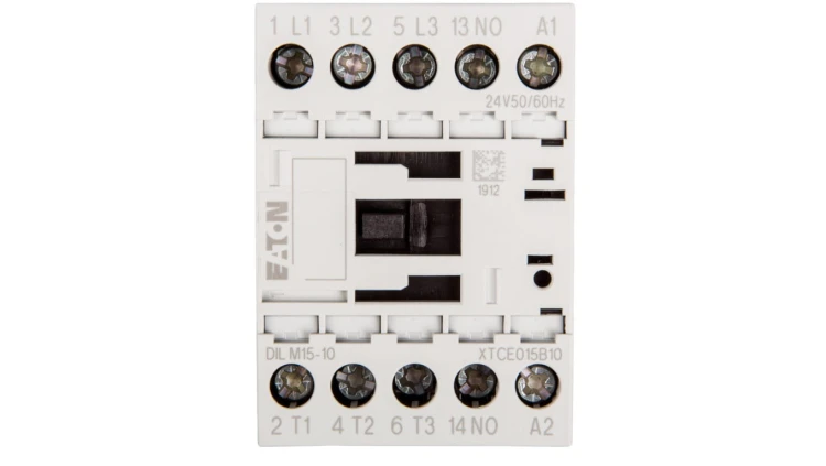 Stycznik mocy 15A 3P 24V AC 1Z 0R DILM15-10(24V50/60HZ) 290062