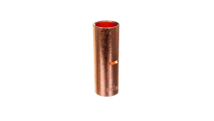 Końcówka /tulejka/ łącząca miedziana cynowana 150mm2 LC150