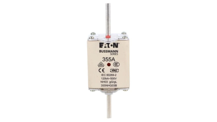 Wkładka bezpiecznikowa NH3 355A gL/gG 500V 355NHG03B
