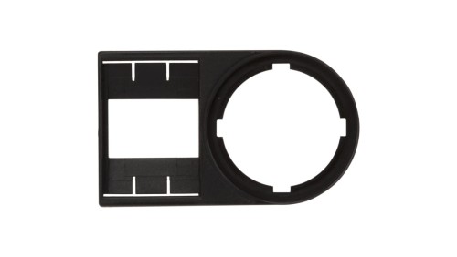 Tabliczka opisowa 50x30mm czarna prostokątna bez etykiety M22S-ST-X 216392/opak.=25szt./