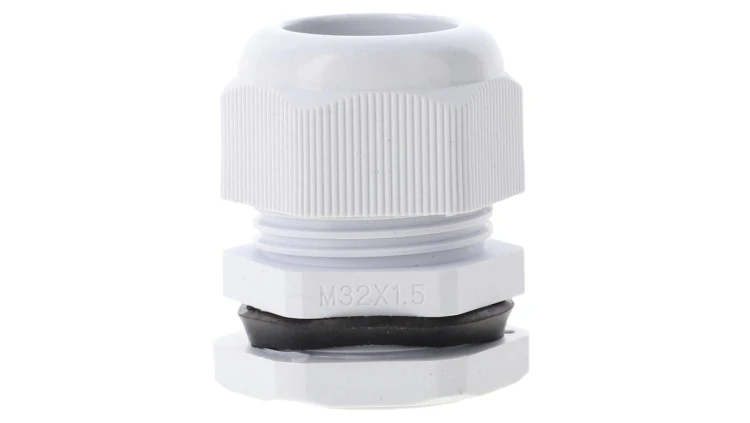 Dławnica kablowa fi 18-25mm M32 IP68 szara tworzywo 34.532