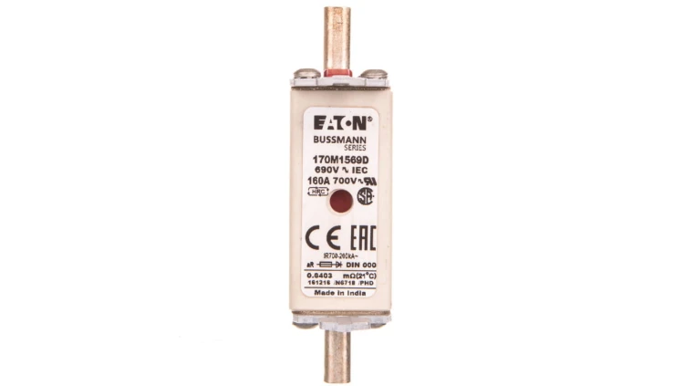 Wkładka bezpiecznikowa DIN000 160A aR 690V 170M1569D