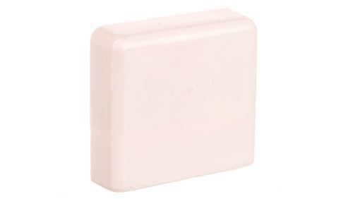 Ultra Łącznik zakończeniowy 25x16/25x25mm biały RAL 9010 ETK25361