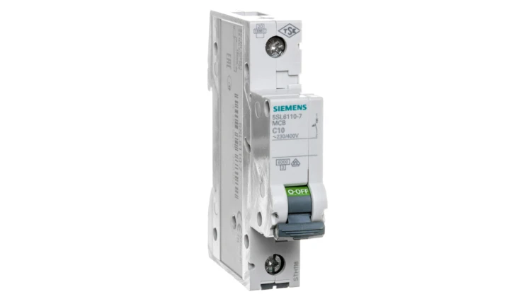Wyłącznik nadprądowy 1P C 10A 6kA AC SENTRON 5SL6110-7