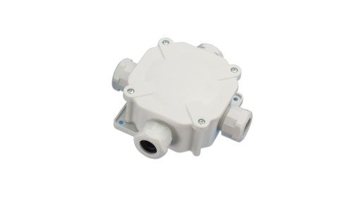 Puszka n/t hermetyczna PH PG16 75x75x33 5x4mm2 IP67 szara A.0035