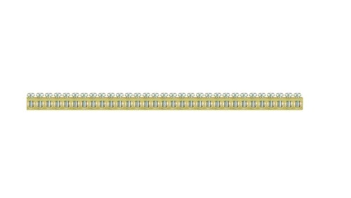 Listwa zaciskowa 150x16mm2 E.4020-16P /1m/