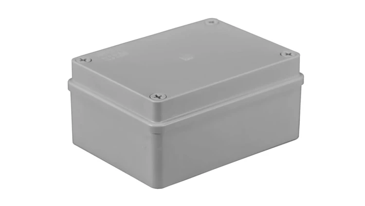 Puszka n/t hermetyczna 150x110x70 bez dławików IP65 szara S-BOX 316