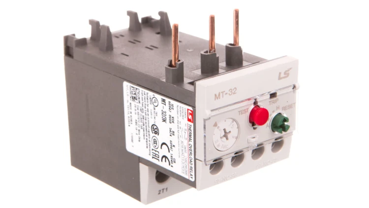 Przekaźnik terminczny do styczników LS Electric MC-9B - 40A, 6A-9A 1298001100 MT-32 7.5A