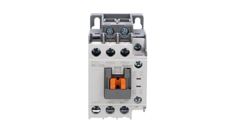 Stycznik LS Electric, 22A w AC-3, moc 11kW, napięcie cewki 230VAC, styki pomocnicze 1a1b 1347000800 MC-22B 230VAC 1A1B