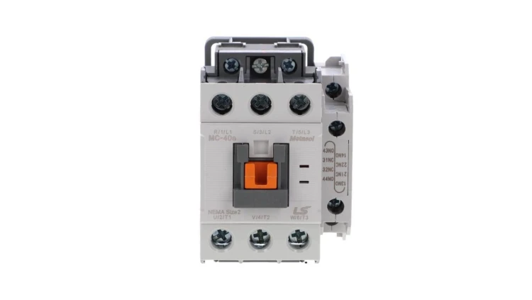 Stycznik LS Electric, 40A w AC-3, moc 18,5kW, napięcie cewki 220VDC, styki pomocnicze 1a1b 1337012300 MC-40A 230VAC 1A1B