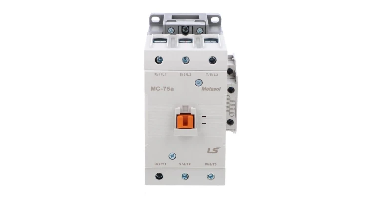 Stycznik LS Electric, 75A w AC-3, moc 37kW, napięcie cewki 230VAC, styki pomocnicze 1a1b 1382007200 MC-75A 230VAC 1A1B
