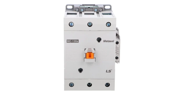 Stycznik LS Electric, 130A w AC-3, moc 60kW, napięcie cewki 230VAC, styki pomocnicze 1a1b 1385000300 MC-130A 230AC 1A1B