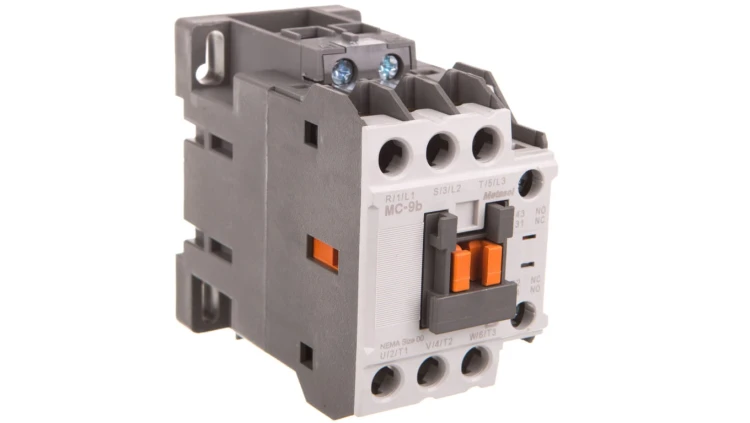 Stycznik LS Electric, 9A w AC-3, moc 4kW, napięcie cewki 24VAC, styki pomocnicze 1a1b 1344000100 MC-9B 24VAC 1A1B