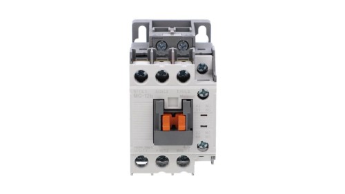 Stycznik LS Electric, 12A w AC-3, moc 5,5kW, napięcie cewki 24VAC, styki pomocnicze 1a1b 1345000100 MC-12B 24VAC 1A1B