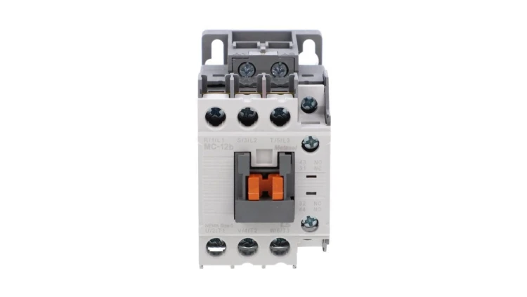 Stycznik LS Electric, 12A w AC-3, moc 5,5kW, napięcie cewki 24VAC, styki pomocnicze 1a1b 1345000100 MC-12B 24VAC 1A1B