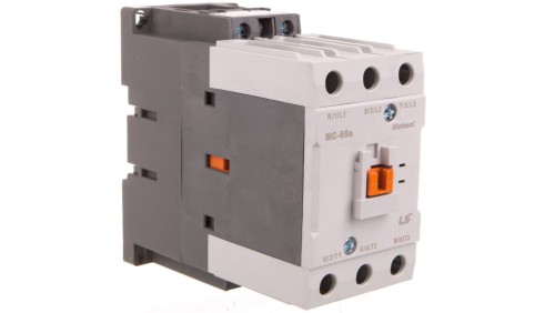 Stycznik LS Electric, 65A w AC-3, moc 30kW, napięcie cewki 24VAC, styki pomocnicze 1a1b 1381005900 MC-65A 24VAC 1A1B