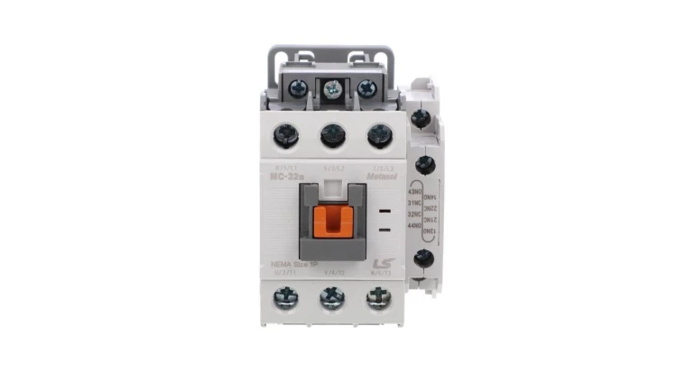 Stycznik LS Electric, 32A w AC-3, moc 15kW, napięcie cewki 24VDC, styki pomocnicze 1a1b 1336011500 MC-32A 24VDC 1A1B