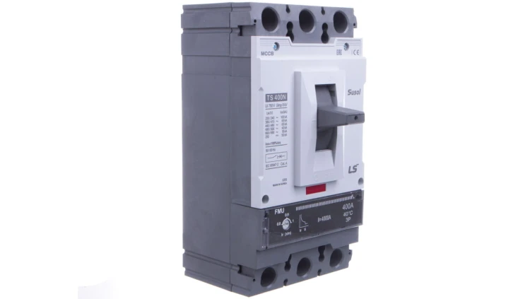 Wyłącznik kompaktowy LS Electric 3polowy In=400A wyzwalacz FMU 0108001400 TS400N FMU 400A 3P