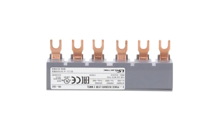 Szyna łącząca do 2 wyłączników silnikowych LS Electric MMS, typ 32 70211941111 MMS-PB-322