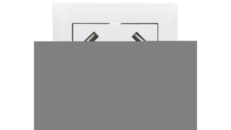 Sentia Gniazdo pojedyncze z/u 16A z USB 2x2,1A 5VDC z przesłonami i ramką białe GPT 2P+Z 2xUSB 1488-00