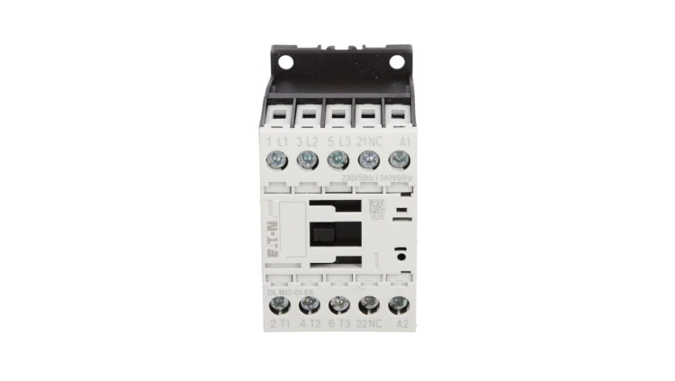 Stycznik mocy 12A 3P 230V AC 0Z 1R DILM12-01-EA(230V50HZ,240V60HZ) 190035